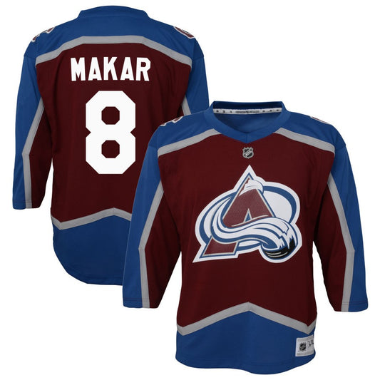 Cale Makar Colorado Avalanche Youth Home Replica Jersey - Burgundy