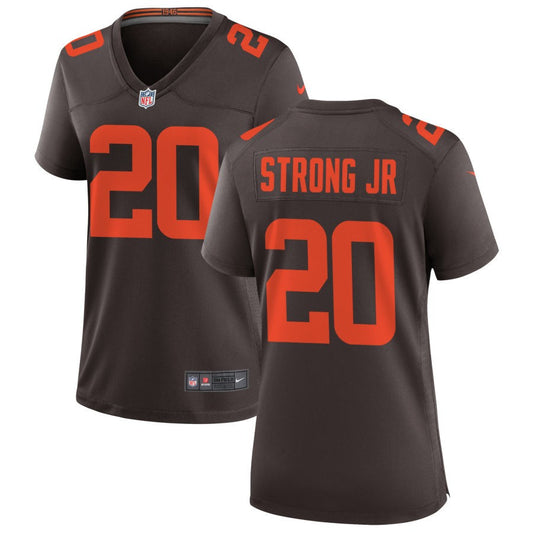 Pierre Strong Jr Cleveland Browns Nike Women's Alternate Game Jersey - Brown