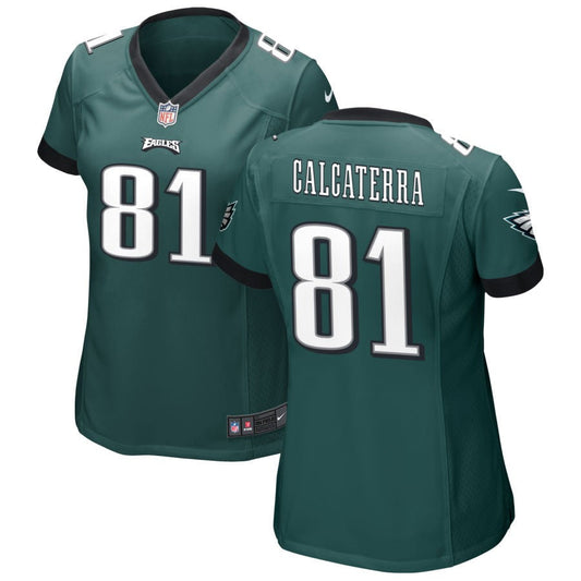 Grant Calcaterra Philadelphia Eagles Nike Women's Game Jersey - Midnight Green