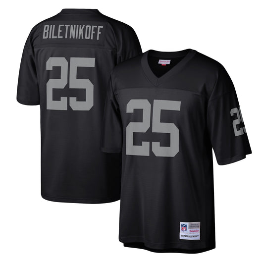 Fred Biletnikoff Las Vegas Raiders Mitchell & Ness Legacy Replica Jersey - Black