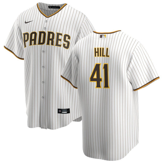 Rich Hill San Diego Padres Nike Youth Replica Jersey - White