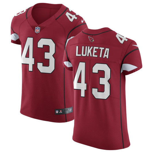 Jesse Luketa Arizona Cardinals Nike Vapor Untouchable Elite Jersey - Cardinal