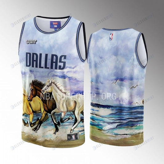 Dallas Mavericks NBA & KidSuper Studios Unisex Hometown Jersey