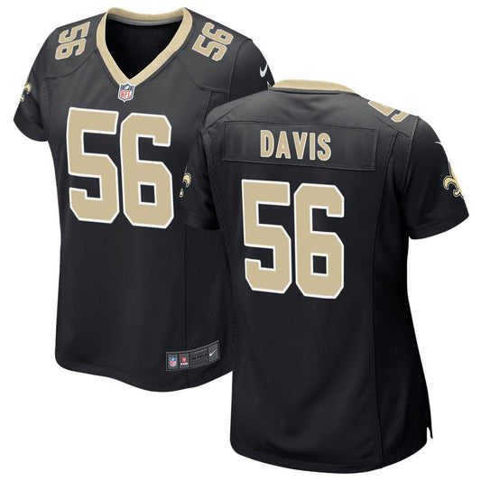 Demario Davis New Orleans Saints Nike Women's Game Jersey - Black