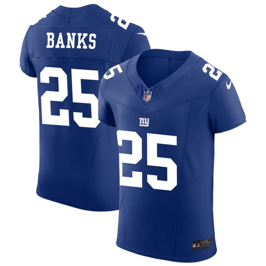 Deonte Banks New York Giants Nike Vapor F.U.S.E. Elite Jersey - Royal