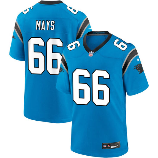 Cade Mays  Carolina Panthers Nike Alternate Game Jersey - Blue