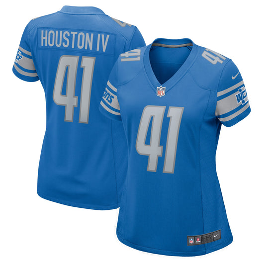 James Houston Detroit Lions Nike Women's Game Jersey - Blue