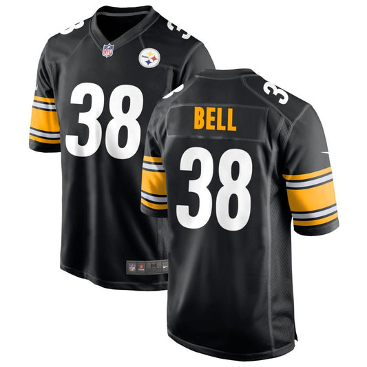 Greg Bell Pittsburgh Steelers Nike Game Jersey - Black