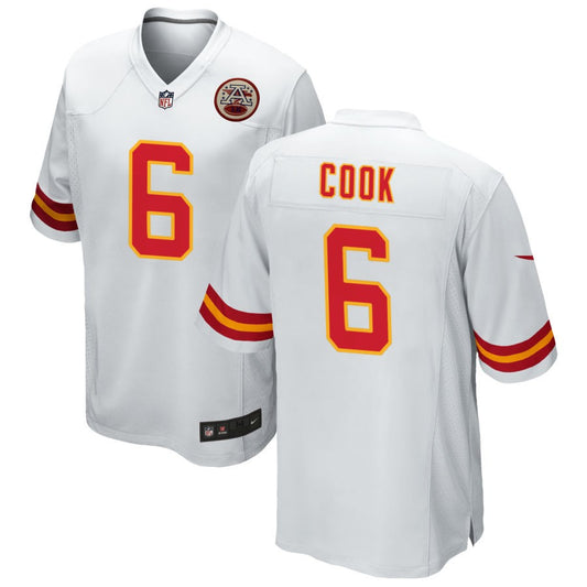 Bryan Cook Kansas City Chiefs Nike Game Jersey - White