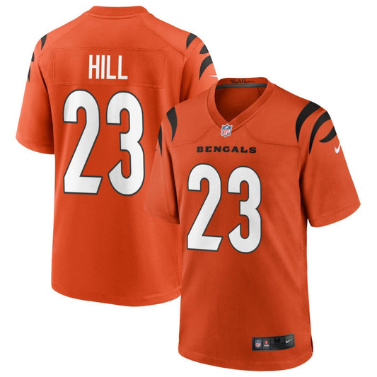 Dax Hill Cincinnati Bengals Nike Youth Alternate Game Jersey - Orange