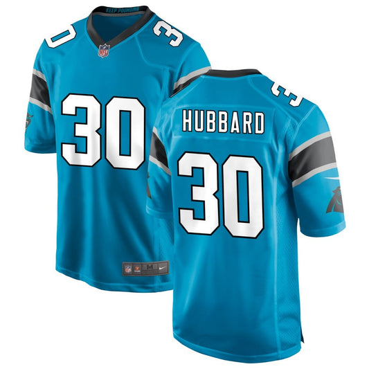 Chuba Hubbard Carolina Panthers Nike Alternate Game Jersey - Blue