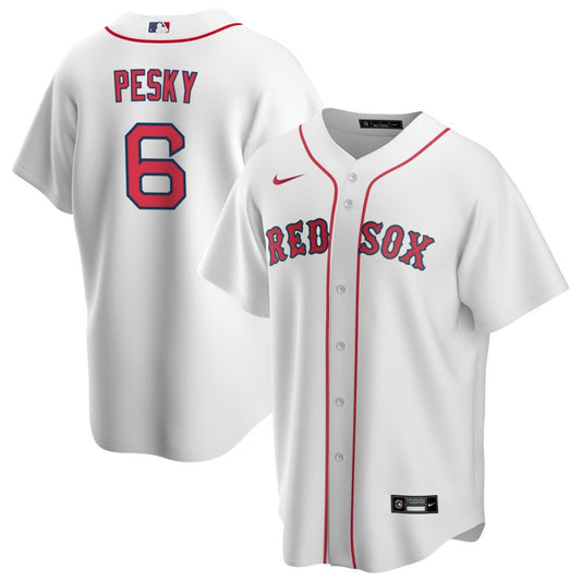 Johnny Pesky Boston Red Sox Nike Home RetiredReplica Jersey - White