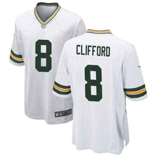 Sean Clifford Green Bay Packers Nike Game Jersey - White