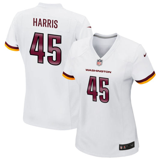 De'Jon Harris Washington Commanders Nike Women's Game Player Jersey - White