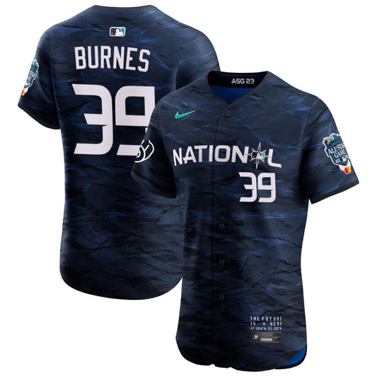 Corbin Burnes  National League Nike 2023 MLB All-Star Game Pick-A-Player Vapor Premier Elite Jersey - Royal