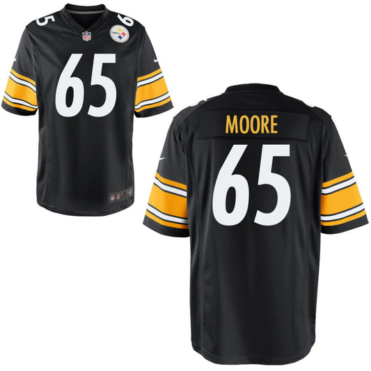 Dan Moore Pittsburgh Steelers Nike Youth Game Jersey - Black