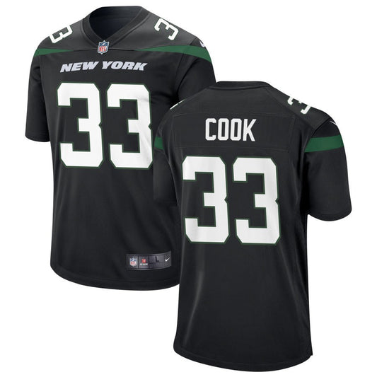 Dalvin Cook New York Jets Nike Youth Game Jersey - Black