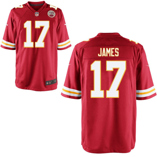 Richie James Kansas City Chiefs Nike Youth Game Jersey - Red