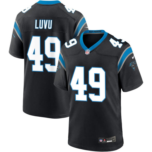 Frankie Luvu Carolina Panthers Nike Game Jersey - Black