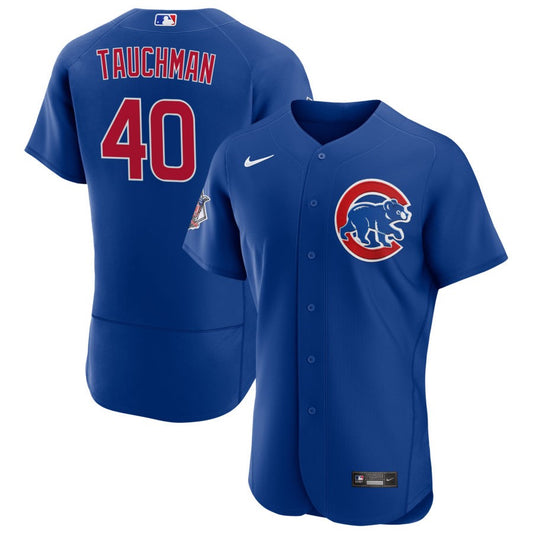 Mike Tauchman Chicago Cubs Nike Alternate Authentic Jersey - Royal