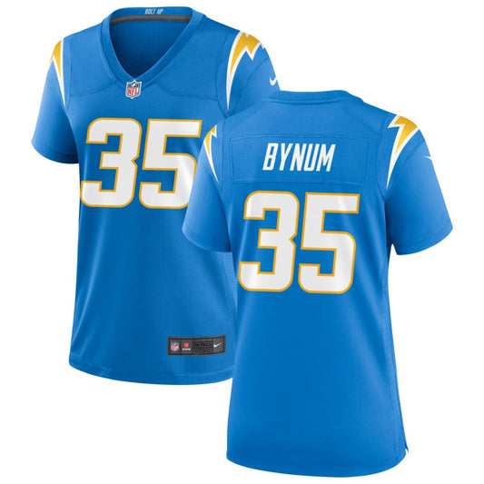 Terrell Bynum Los Angeles Chargers Nike Women's Game Jersey - Powder Blue