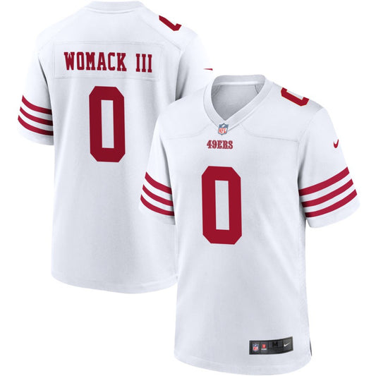 Samuel Womack III San Francisco 49ers Nike Game Player Jersey - White