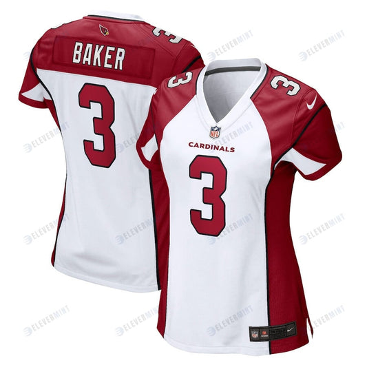 Budda Baker 3 Arizona Cardinals Women Game Jersey - White