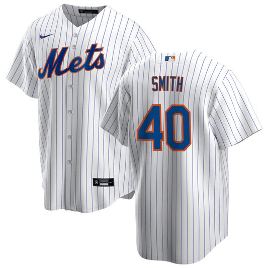 Drew Smith New York Mets Nike Youth Home Replica Jersey - White