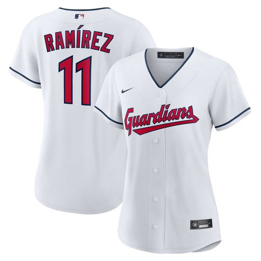 Women's Cleveland Guardians Jose Ramirez Home Player Jersey - White