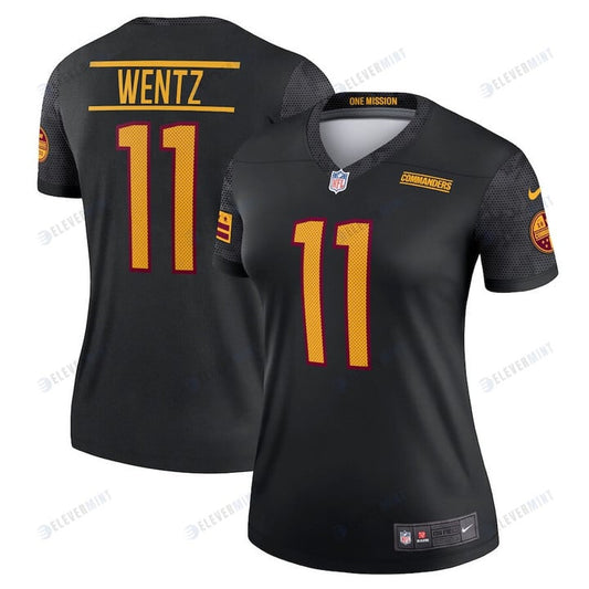 Carson Wentz 11 Washington Commanders Women's Alternate Legend Jersey - Black