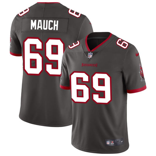 Cody Mauch Tampa Bay Buccaneers Nike Vapor Untouchable Elite Alternate Jersey - Pewter