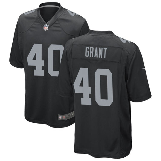 Jaydon Grant Las Vegas Raiders Nike Game Jersey - Black