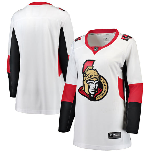 Ottawa Senators Fanatics Branded Women's Away Breakaway Jersey - White