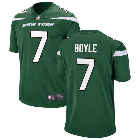 Tim Boyle New York Jets Nike Youth Game Jersey - Gotham Green