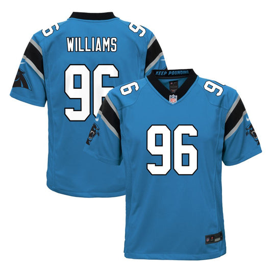 DeShawn Williams  Carolina Panthers Nike Youth Alternate Game Jersey - Blue