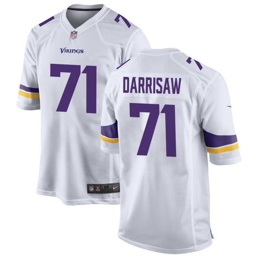 Christian Darrisaw Minnesota Vikings Nike Game Jersey - White