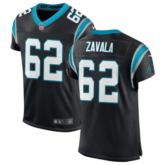 Chandler Zavala Carolina Panthers Nike Classic Elite Jersey - Black