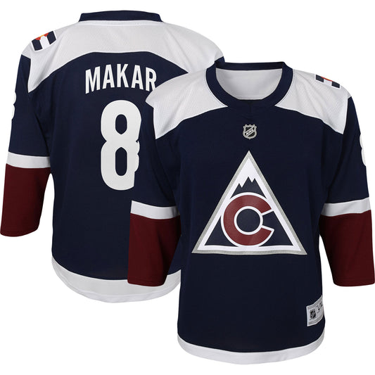 Cale Makar Colorado Avalanche Youth Replica Player Jersey - Navy