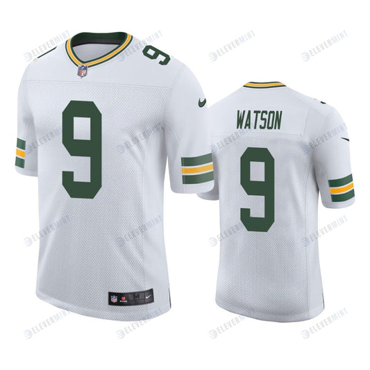 Christian Watson 9 Green Bay Packers White Vapor Limited Jersey