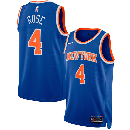 Derrick Rose New York Knicks Nike Unisex Swingman Jersey - Association Edition - Blue