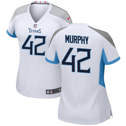 Caleb Murphy Tennessee Titans Nike Women's Game Jersey - White