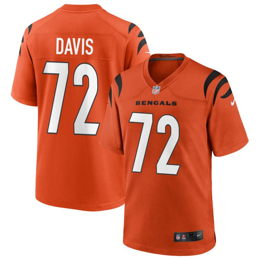 Domenique Davis Cincinnati Bengals Nike Youth Alternate Game Jersey - Orange