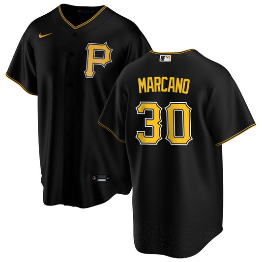 Tucupita Marcano Pittsburgh Pirates Nike Alternate Replica Jersey - Black