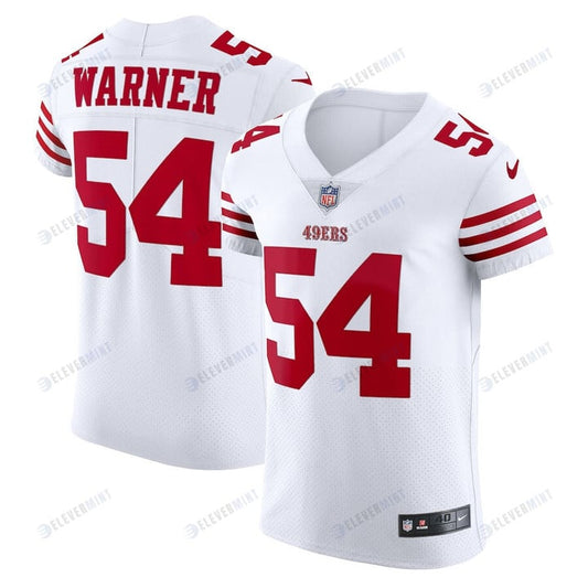 Fred Warner 54 San Francisco 49ers Vapor Elite Jersey - White