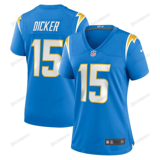 Cameron Dicker Los Angeles Chargers Women's Game Player Jersey - Powder Blue