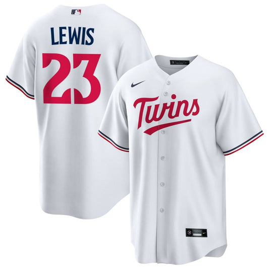 Royce Lewis Minnesota Twins Nike Youth Home Replica Jersey - White