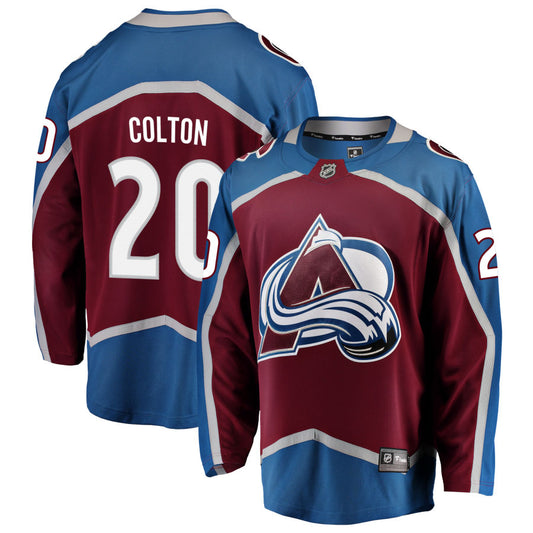 Ross Colton Colorado Avalanche Fanatics Branded Home 2022 Stanley Cup Champions Breakaway Jersey - Burgundy