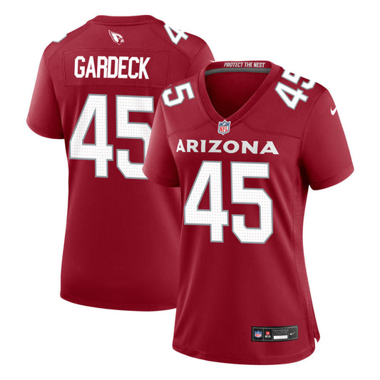 Dennis Gardeck Arizona Cardinals Nike Women's Game Jersey - Cardinal