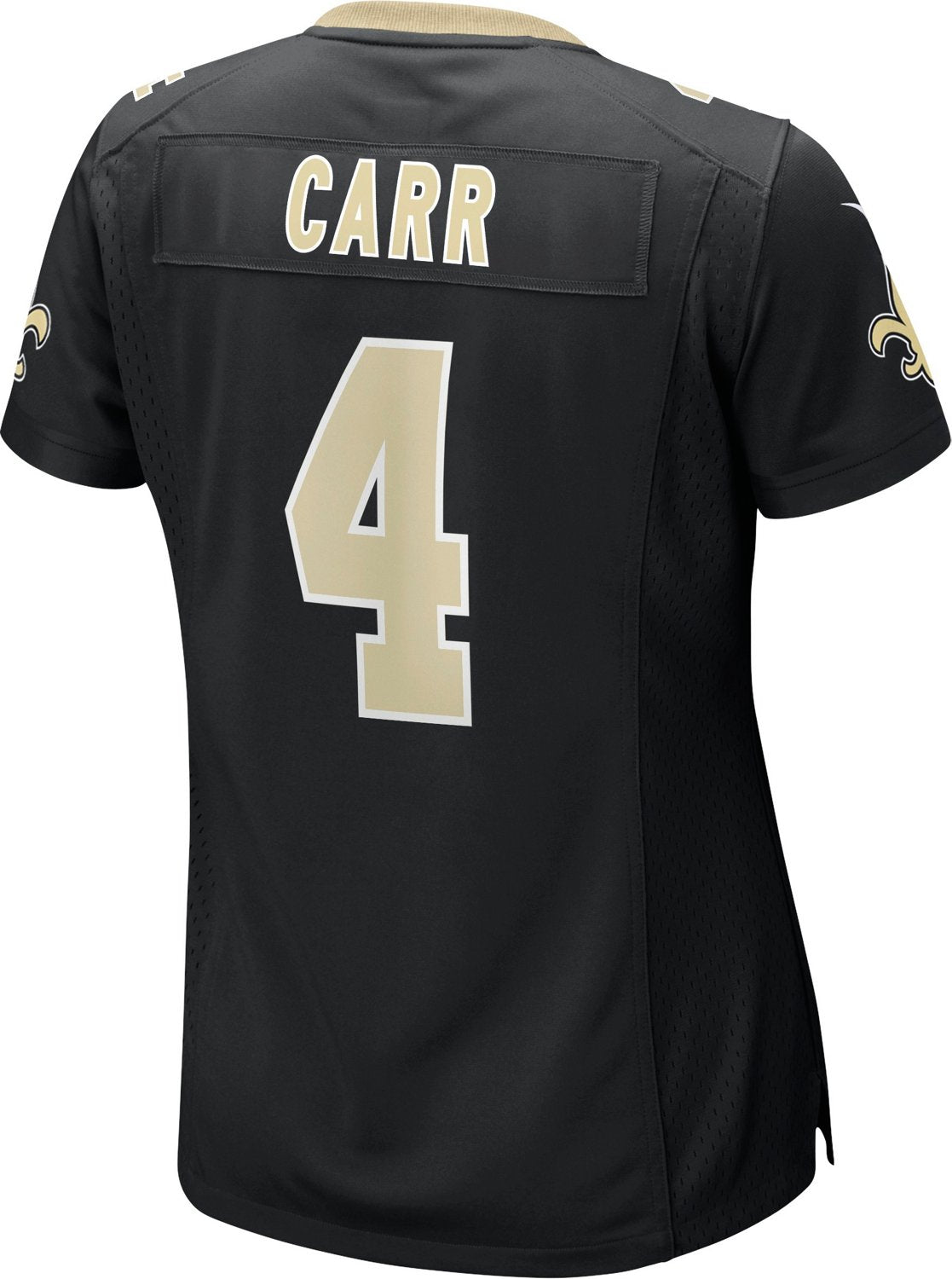 Nike Women's New Orleans Saints Derek Carr 4 Game N&N Jersey