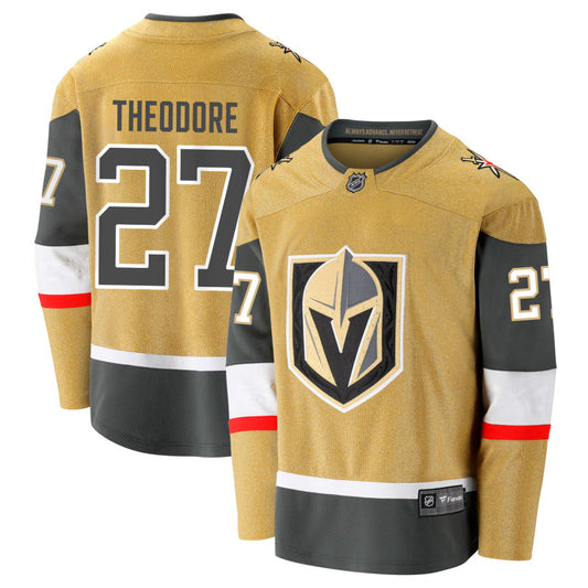 Shea Theodore  Vegas Golden Knights Fanatics Branded Home Breakaway Jersey -